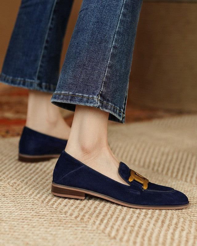 Duchess Wildleder-Loafer