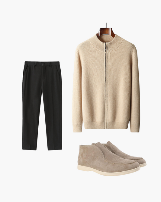 Winter Outfit 3 – Spaziergang zum Kaffee