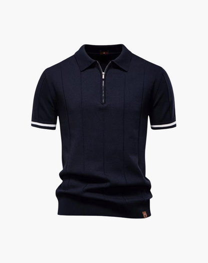 Tonali Zip-Polohemd